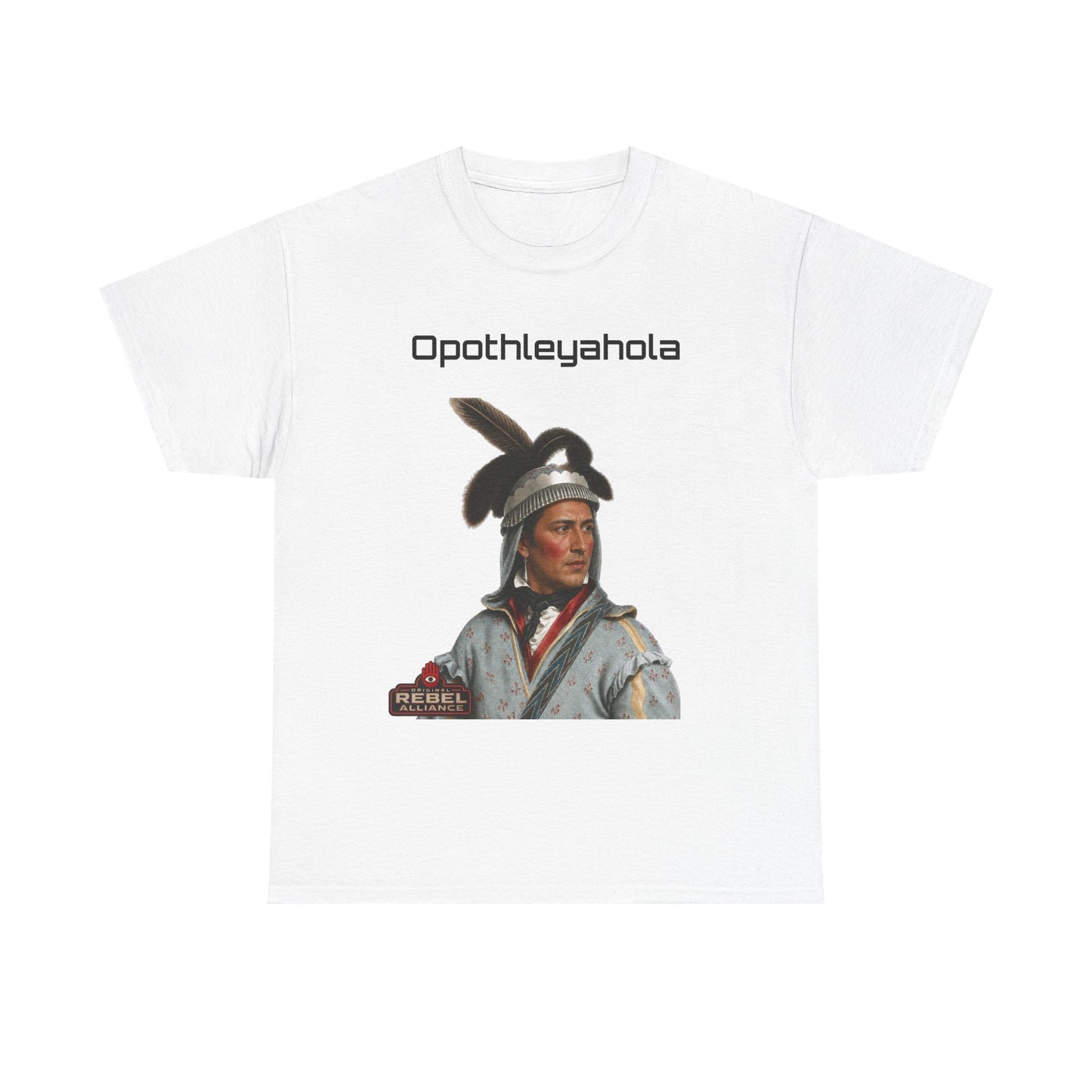 Opothleyahola Text — Historical Tribute Shirt