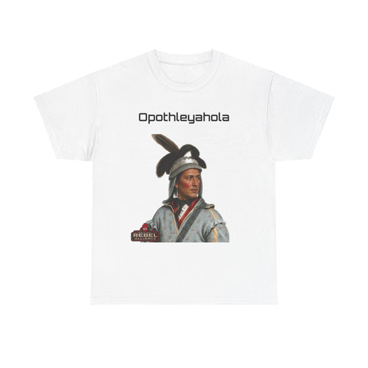 Opothleyahola Text — Historical Tribute Shirt