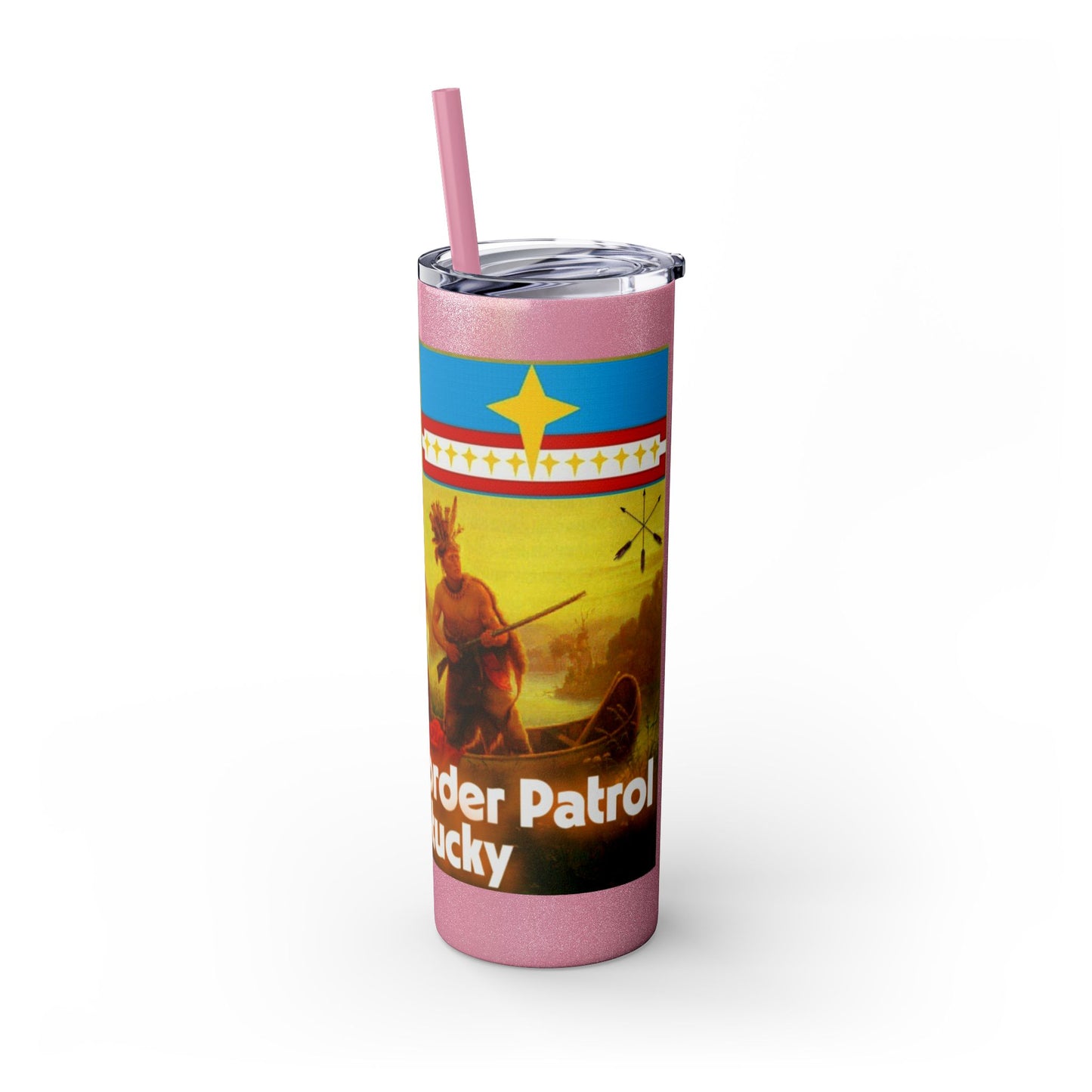Shawnee N Skinny Tumbler with Straw, 20oz
