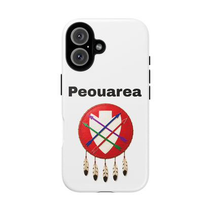 Peoria Phone Case — 'Peouarea' Dreamcatcher Shield Design