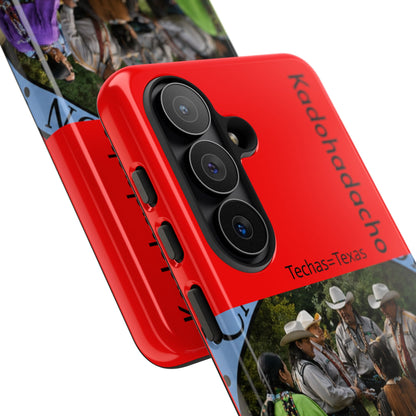 Caddo Phone Case – Native Dancers Photo Design (Kaddhadachto)