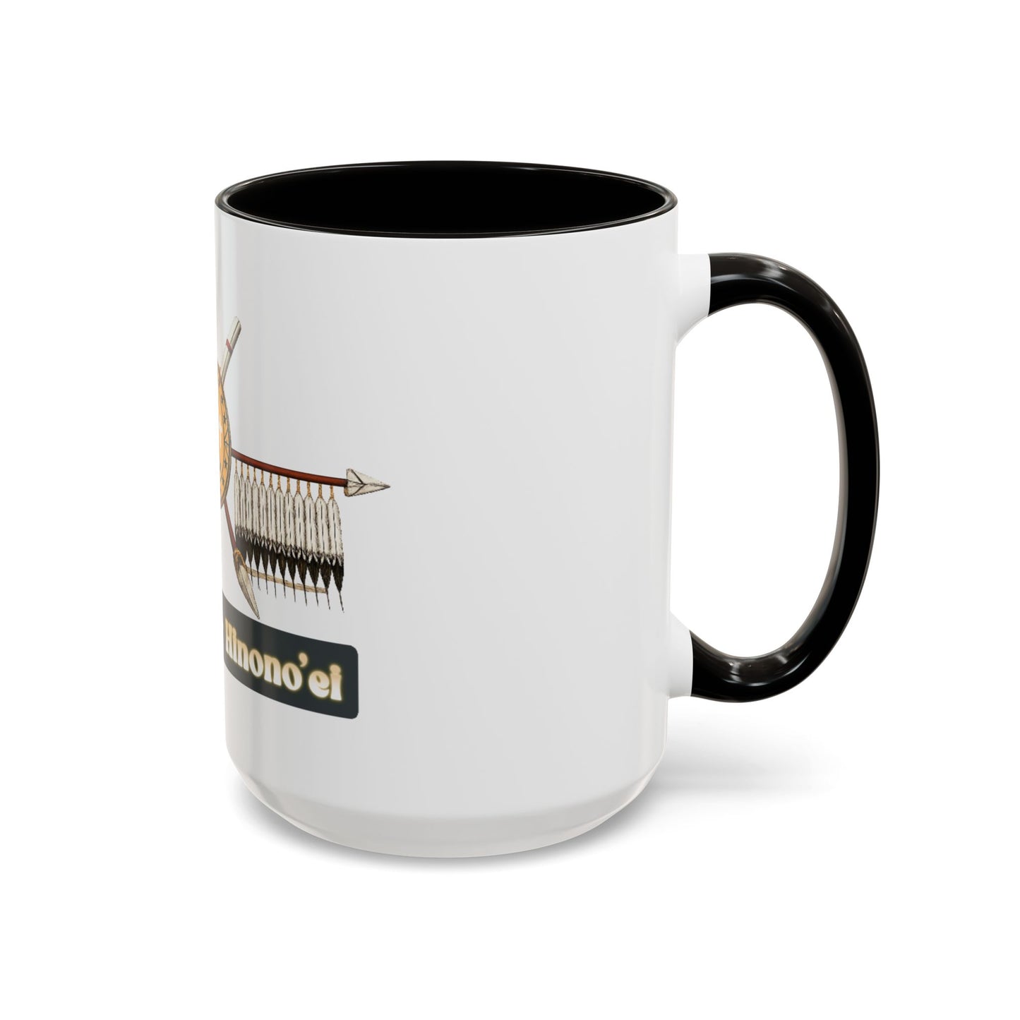 Cheyenne Arapaho Native Heritage Shield Coffee Mug – 'Tsistsistas / Hinono’ei' 11oz & 15oz