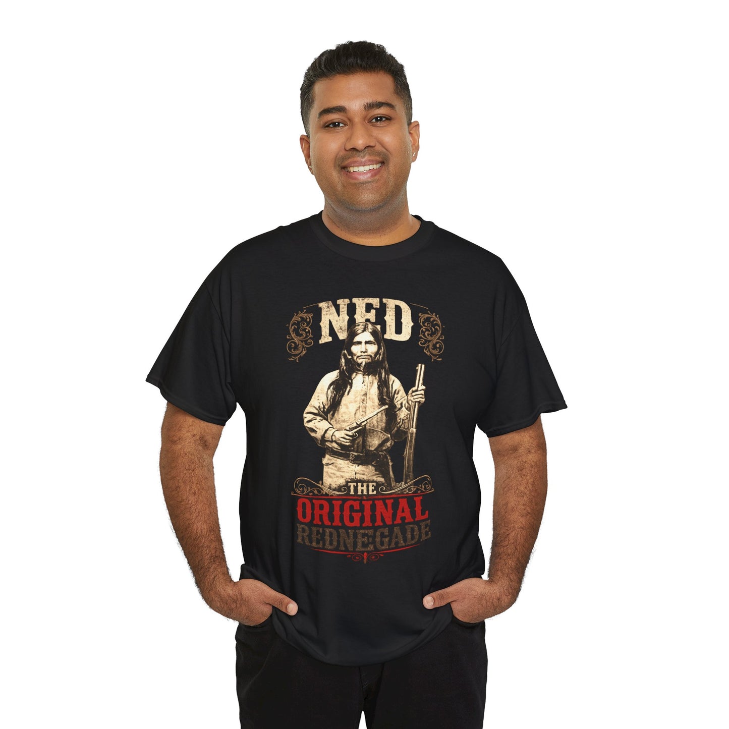"Ned: The Original Renegade" Vintage Western Graphic Tee