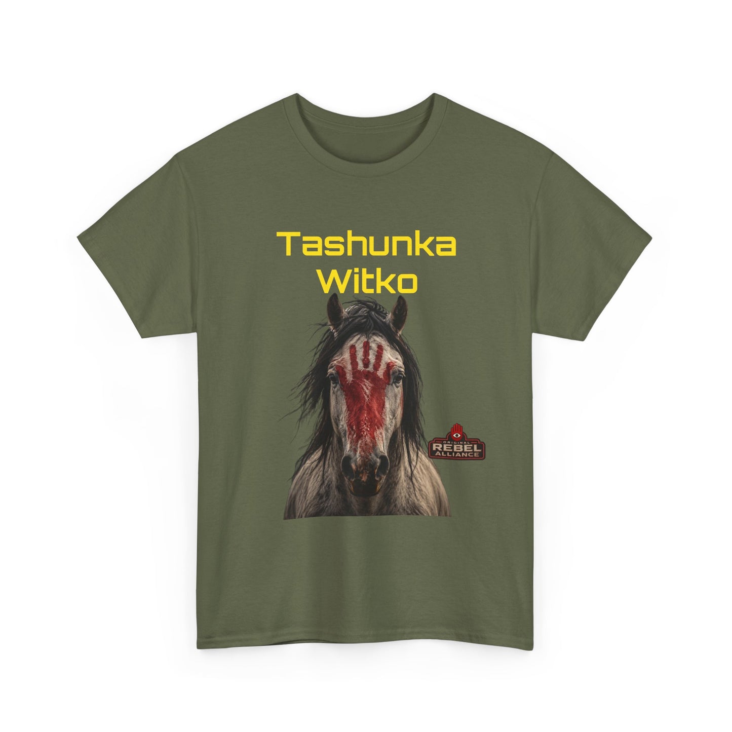“Tashunka Witko” Painted War Pony Design