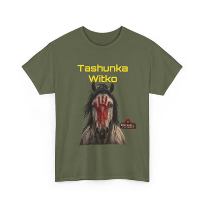 “Tashunka Witko” Painted War Pony Design