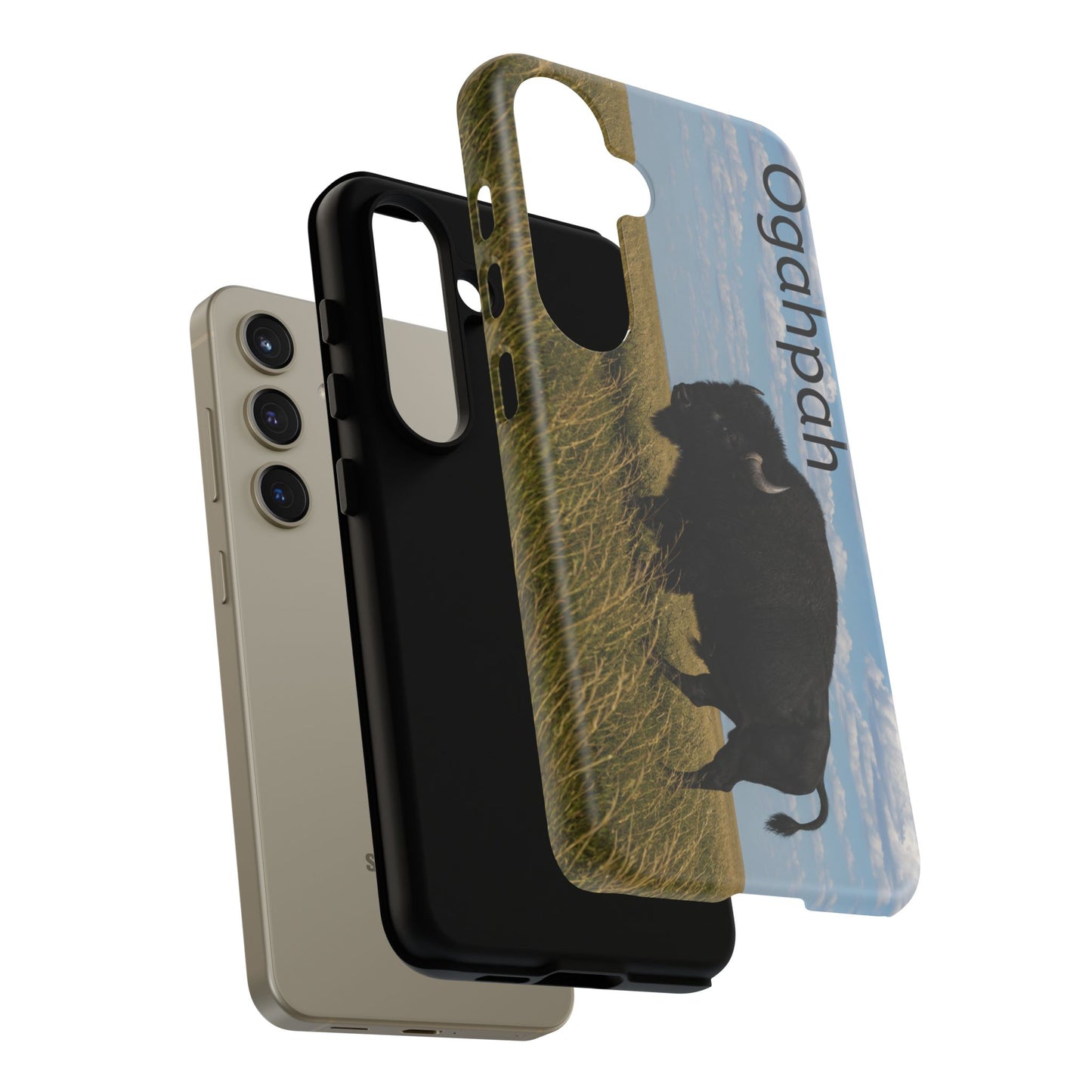 Quapaw Ogahpah Buffalo Phone Case — Native-Inspired Tough Case