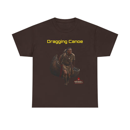 Dragging Canoe Canoe Warrior T-Shirt — Native American Historical Tribute Tee
