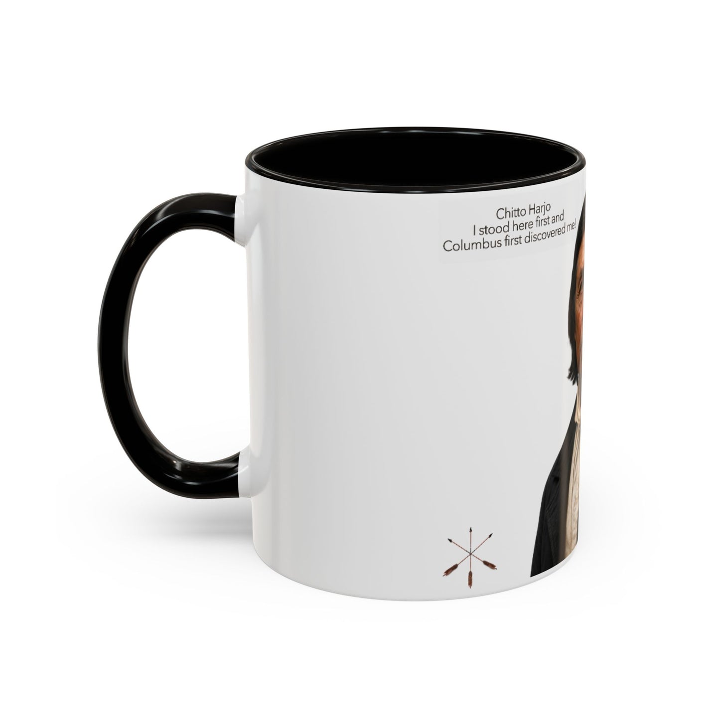 Chitto Harjo Portrait Mug — Historical Native American Portrait Coffee Mug (11oz, 15oz)