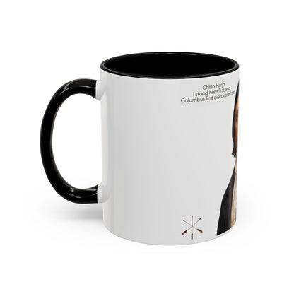 Chitto Harjo Portrait Mug — Historical Native American Portrait Coffee Mug (11oz, 15oz)