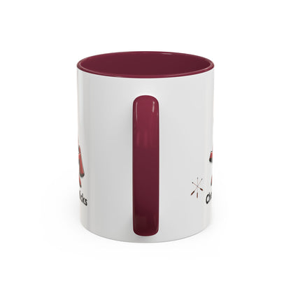 Pawnee Chaticks Si Chaticks Red Wolf Logo Mug — Funny Novelty Coffee Cup (11oz, 15oz)