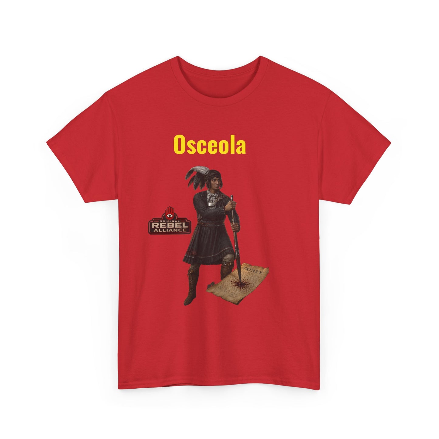 Osceola T-Shirt — Seminole Rebel Historical Tribute Tee