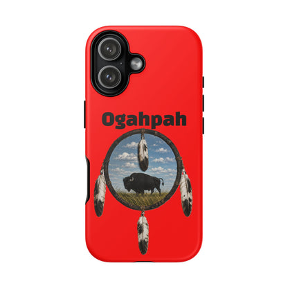 Quapaw Ogahpah Buffalo Phone Case — Native-Inspired Tough Case