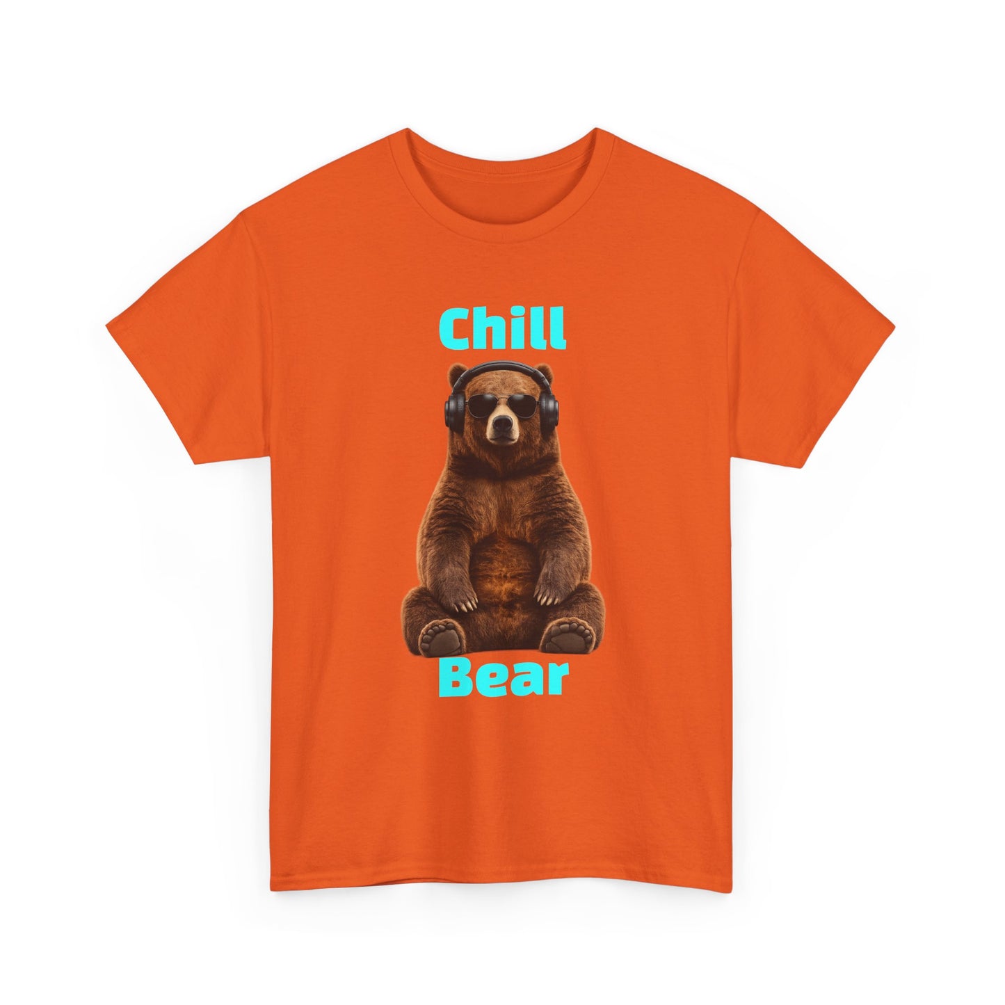 Chill Bear Tee — Cute Relaxed Bear Graphic T-Shirt