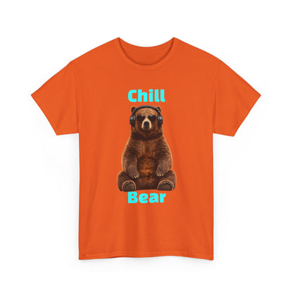 Chill Bear Tee — Cute Relaxed Bear Graphic T-Shirt