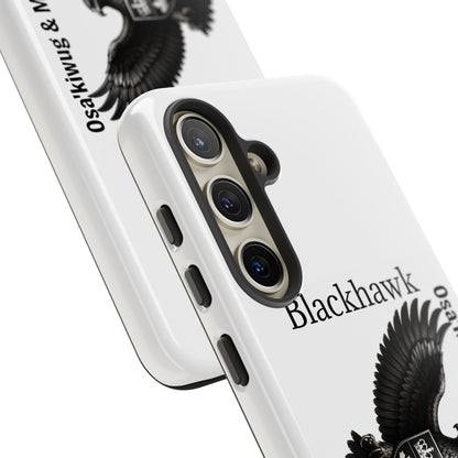 Sac&Fox Phone Case — 'Blackhawk' Raven Crest Protective Tough Case