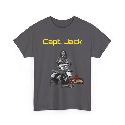 Capt. Jack Graphic Tee — Rebel Archer Vintage Arrow Back Print