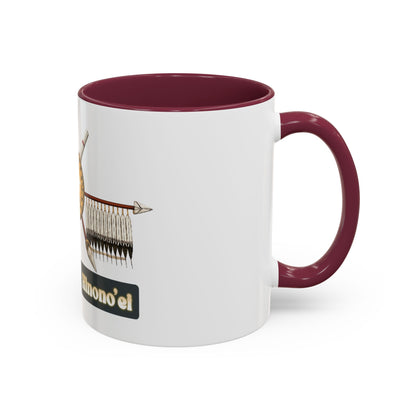 Cheyenne Arapaho Native Heritage Shield Coffee Mug – 'Tsistsistas / Hinono’ei' 11oz & 15oz