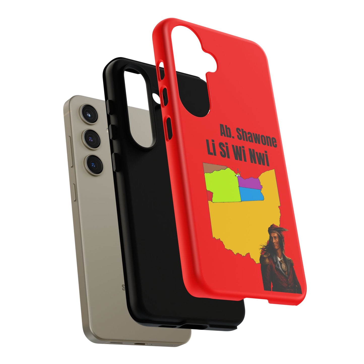 Absentee Shawnee homelands Phone Case — 'Li Si Wi Ni' Design