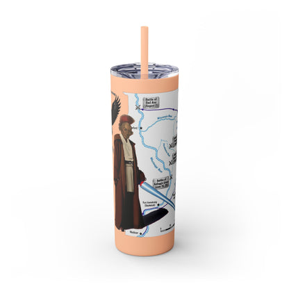 Blackhawk Skinny Tumbler 20oz – "BlackHawk could teach Yoda" Design