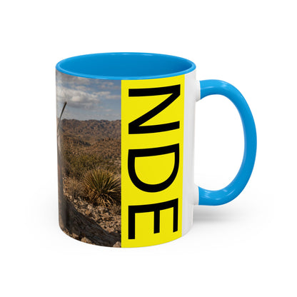 Ft. Sill Apache Desert Scene Coffee Mug — 'N'de' Southwest Landscape 11/15oz