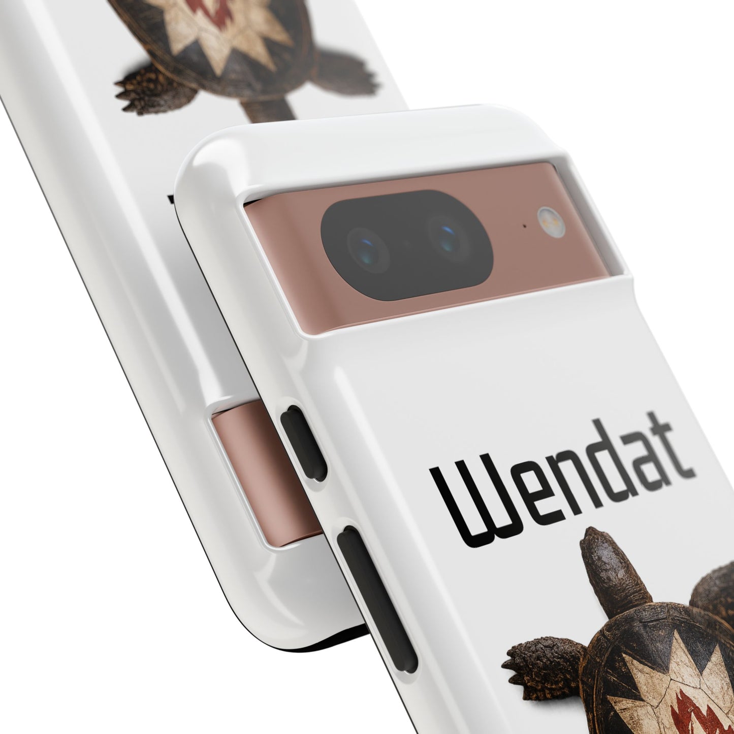 Wyandotte Wendat Turtle Phone Case — Indigenous Turtle Shield Design