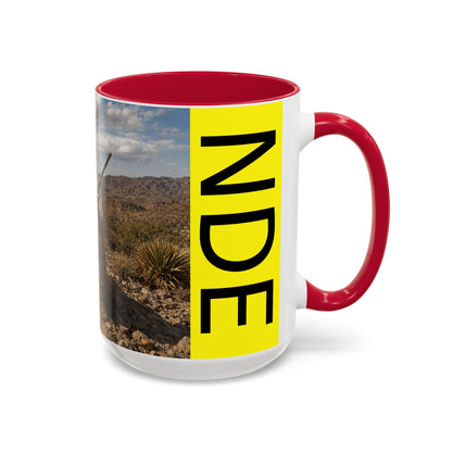 Ft. Sill Apache Desert Scene Coffee Mug — 'N'de' Southwest Landscape 11/15oz