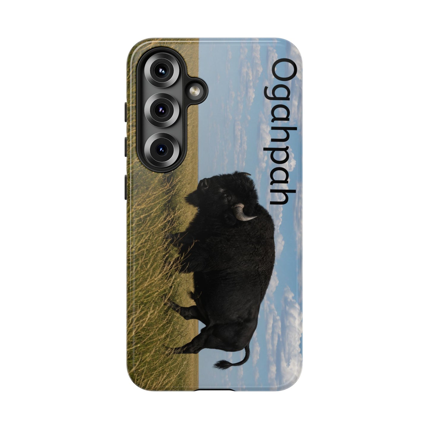 Quapaw Ogahpah Buffalo Phone Case — Native-Inspired Tough Case