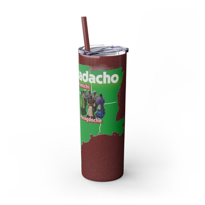 Caddo Kadohadoha Texas Map 20oz Skinny Tumbler with Straw