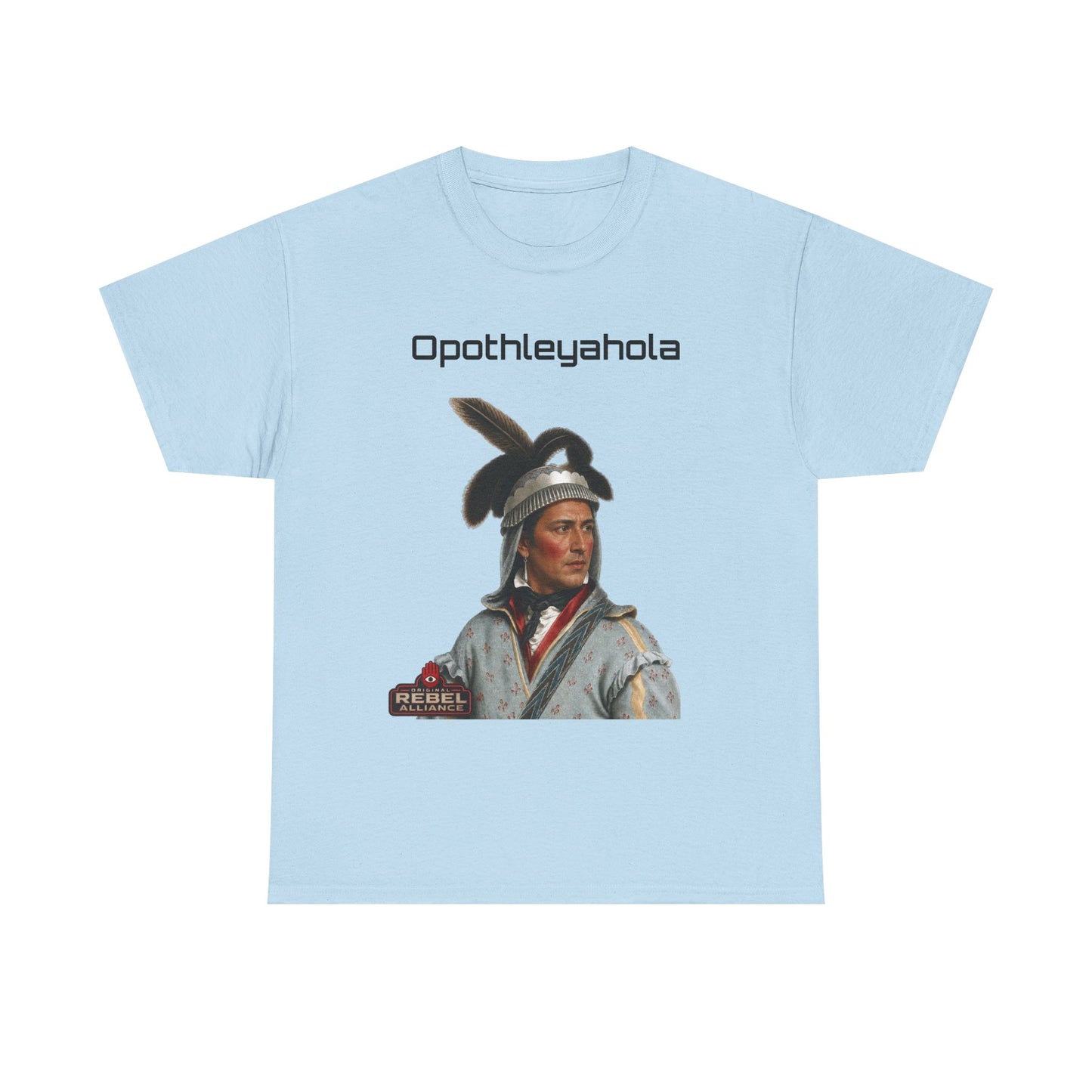 Opothleyahola Text — Historical Tribute Shirt