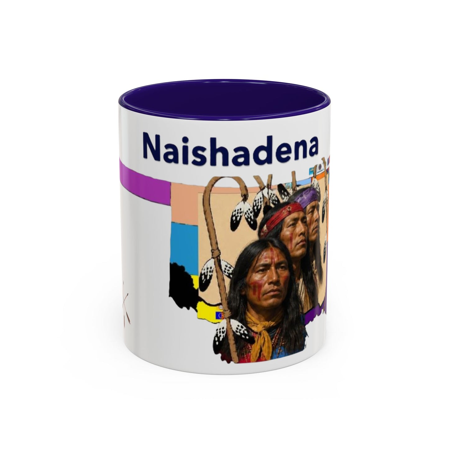 Apache Naishadena Tribal Art Coffee Mug (11oz/15oz)
