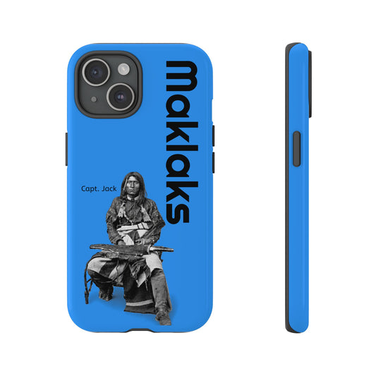 Modoc Blue 'Maklaks' Tough Phone Case with Eagle Drum Design