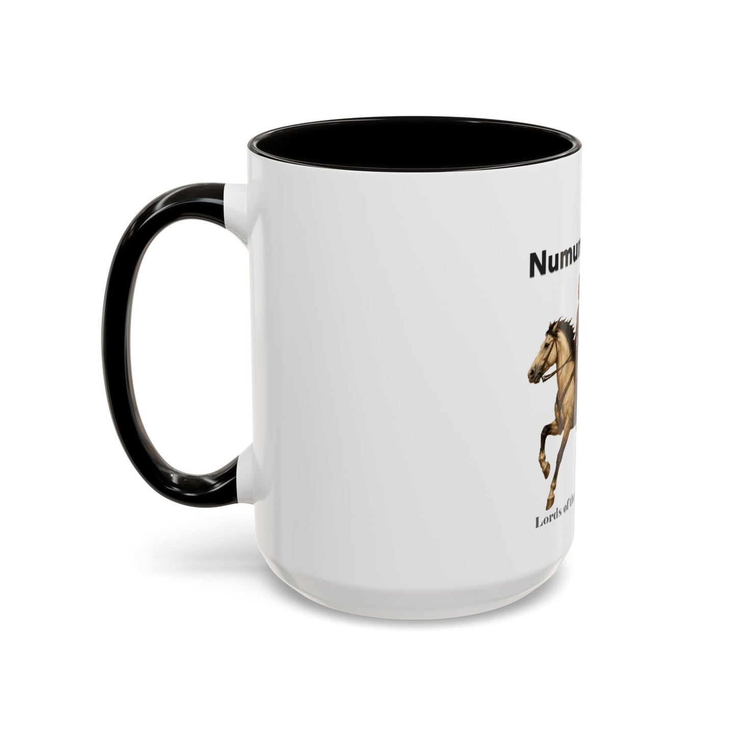 Comanche Numunah ‘Lords of the Plains’ Horseman Coffee Mug — Native Warrior Ceramic Mug (11oz/15oz)