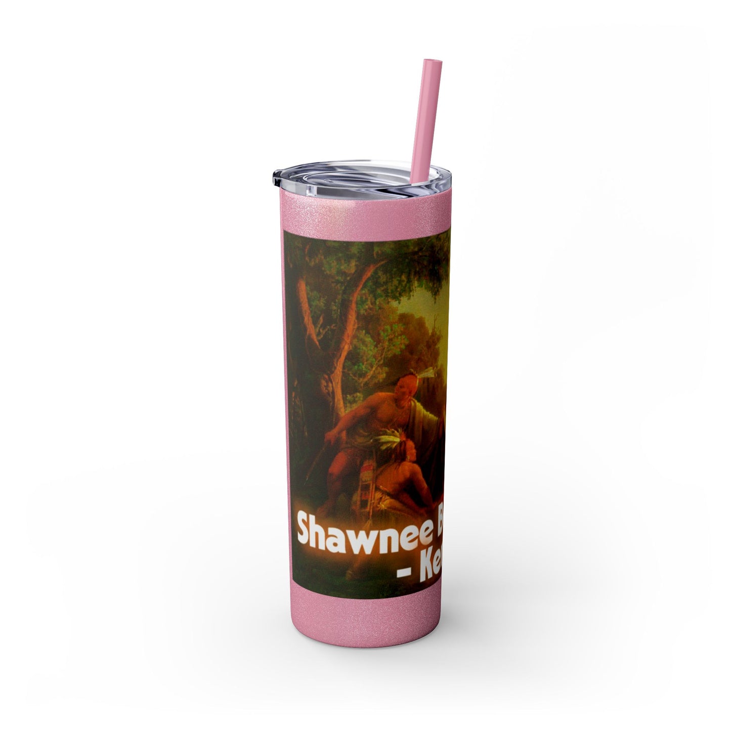 Shawnee N Skinny Tumbler with Straw, 20oz