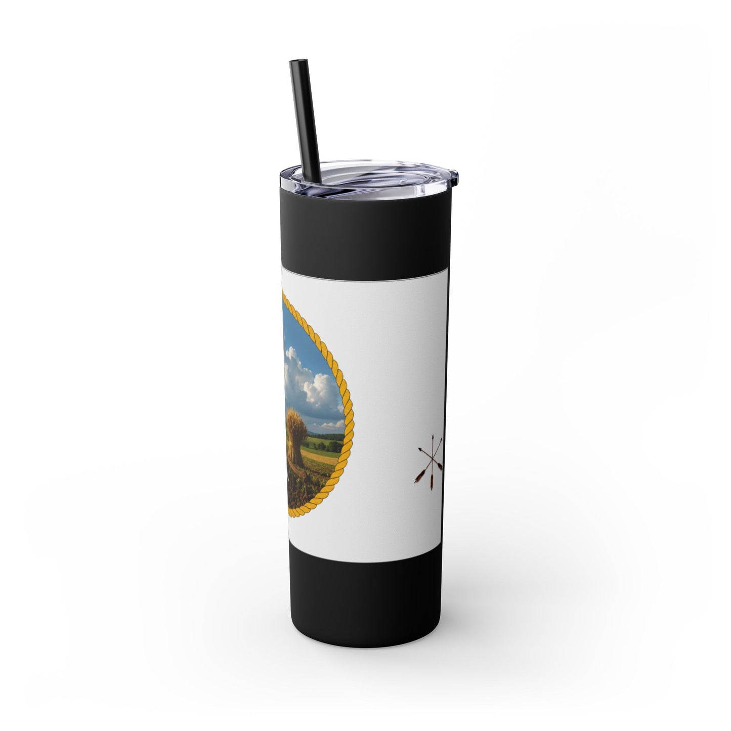 Muscogee Skinny Tumbler
