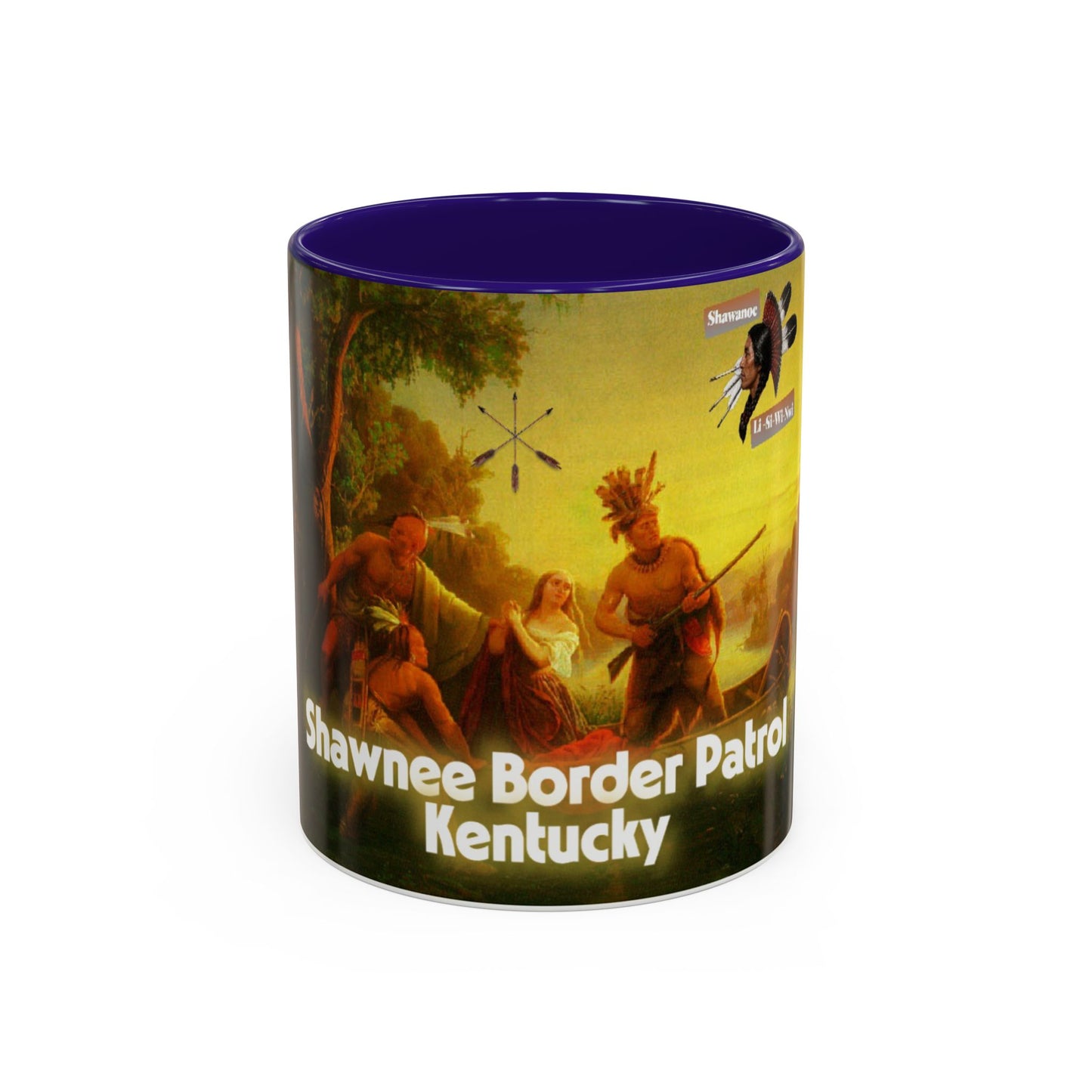 Shawnee Absentee Border Patrol Colorful Mugs (11oz, 15oz)