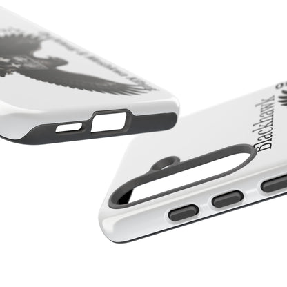 Sac&Fox Phone Case — 'Blackhawk' Raven Crest Protective Tough Case