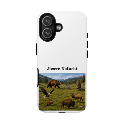 Otoe-Missouria Phone Tough Case — Bold 'Tough Cases' Graphic Protective Cover