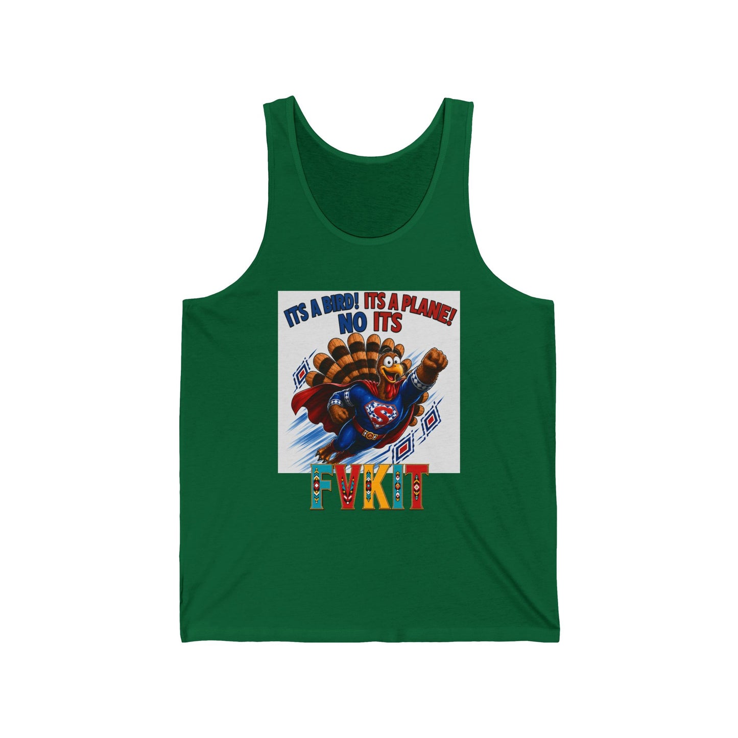 Turkey 'FVKIT' Tank Top —  Game Novelty Sports Tank