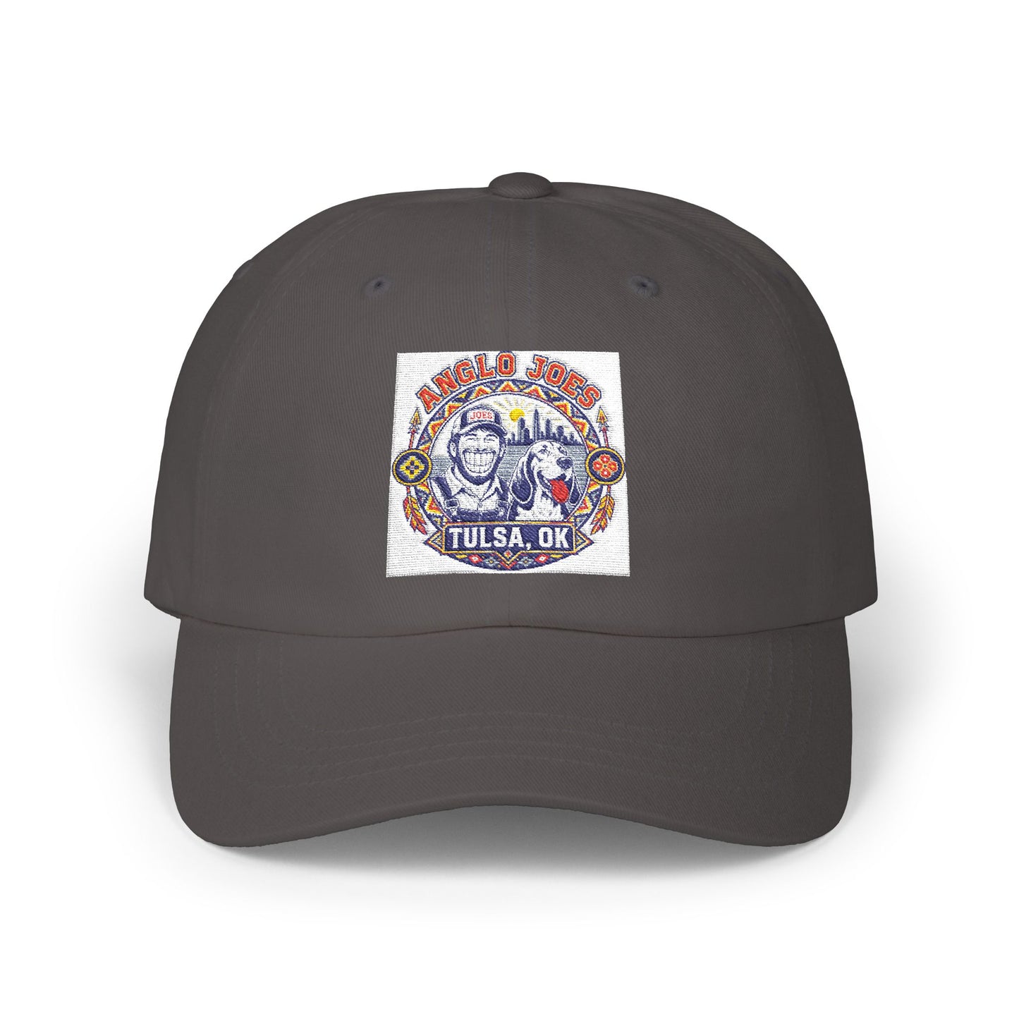 Tulsa OK Vintage Bison Patch Dad Cap