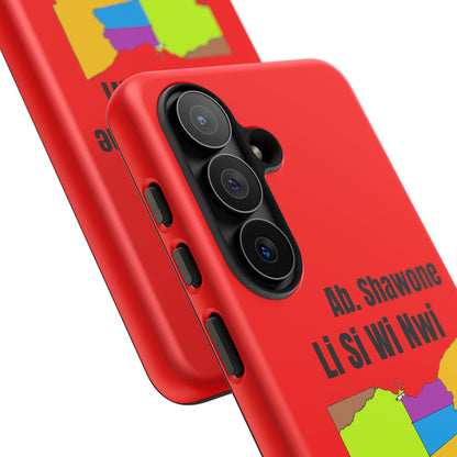 Absentee Shawnee homelands Phone Case — 'Li Si Wi Ni' Design