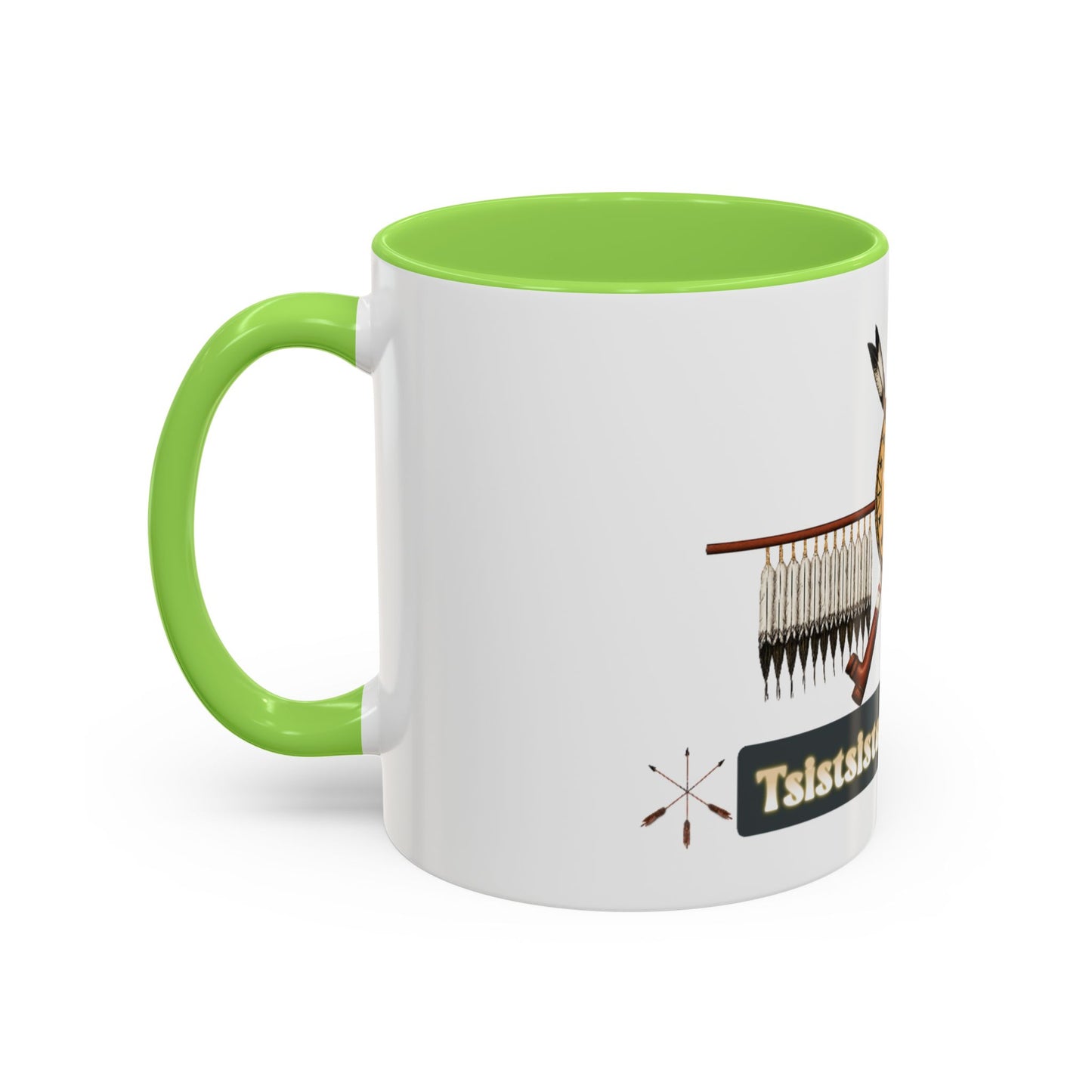 Cheyenne Arapaho Native Heritage Shield Coffee Mug – 'Tsistsistas / Hinono’ei' 11oz & 15oz