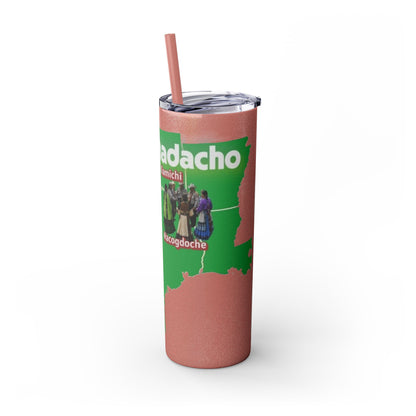 Caddo Kadohadoha Texas Map 20oz Skinny Tumbler with Straw