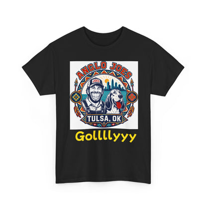 Tulsa Anglo Joe’s Tee — 'Gollllyyy' Retro Sports Graphic T-Shirt