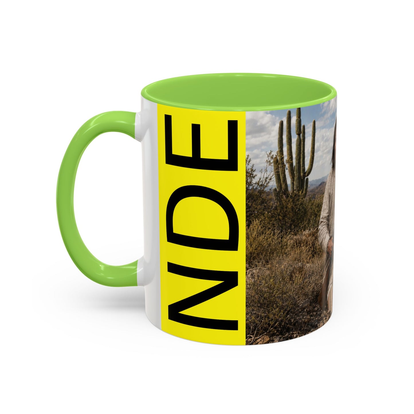 Ft. Sill Apache Desert Scene Coffee Mug — 'N'de' Southwest Landscape 11/15oz