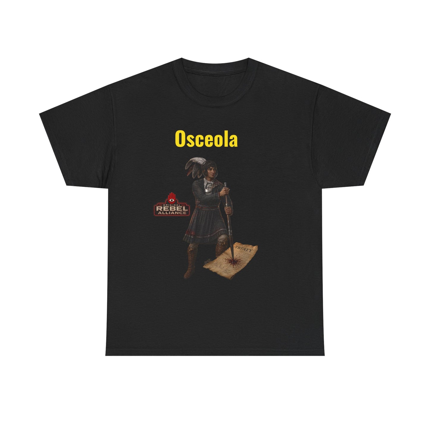 Osceola T-Shirt — Seminole Rebel Historical Tribute Tee