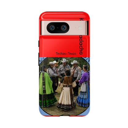 Caddo Phone Case – Native Dancers Photo Design (Kaddhadachto)