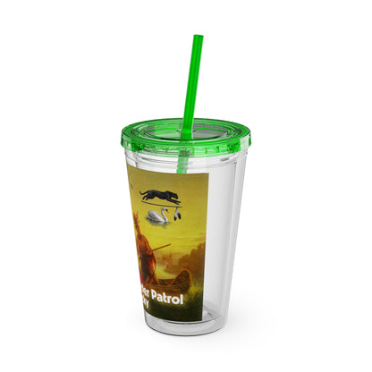 Shawnee East Sunsplash Tumbler with Straw, 16oz