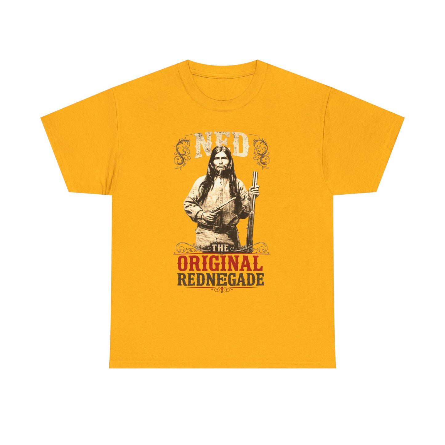 "Ned: The Original Renegade" Vintage Western Graphic Tee