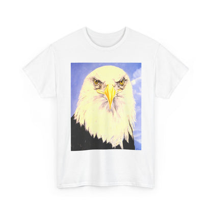 Bald Eagle Graphic Tee — Patriotic Vintage Bird T-Shirt with Arrow Back Design