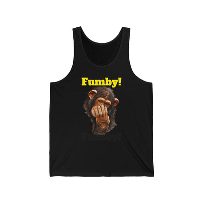 Fumby! Funny Monkey Tank Top — Quirky Graphic Summer Tank